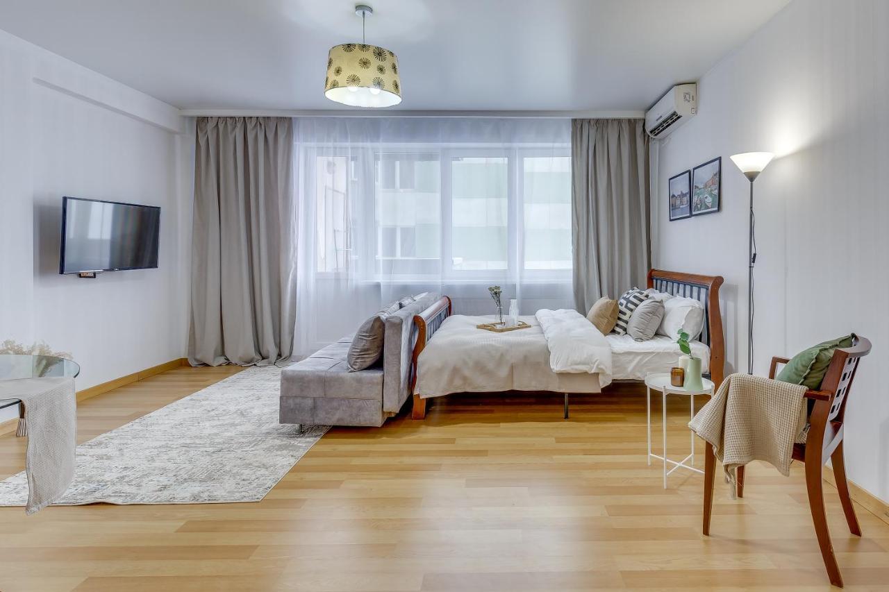 Как Дома - Квартира С Красивым Дизайном Almatý Exterior foto